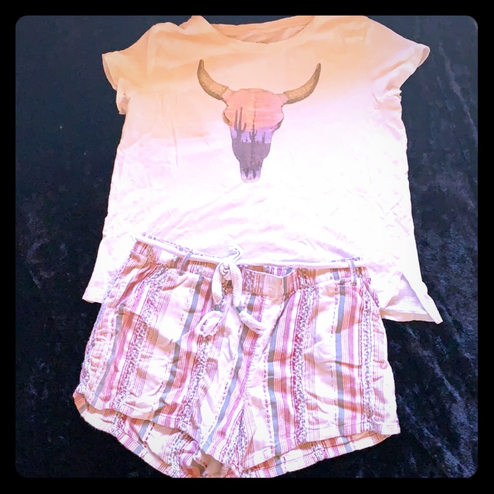 Women’s short and short set